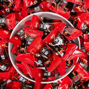 金冠黑糖话梅糖500g喜糖酸甜味硬糖散装糖果婚糖休闲小零食棒棒糖