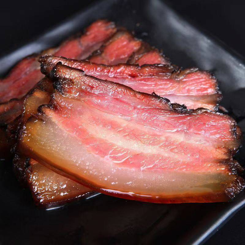 腊肉湖南特产农家自制湘西柴火烟熏咸肉五花肉四川贵州腌肉腊香肠