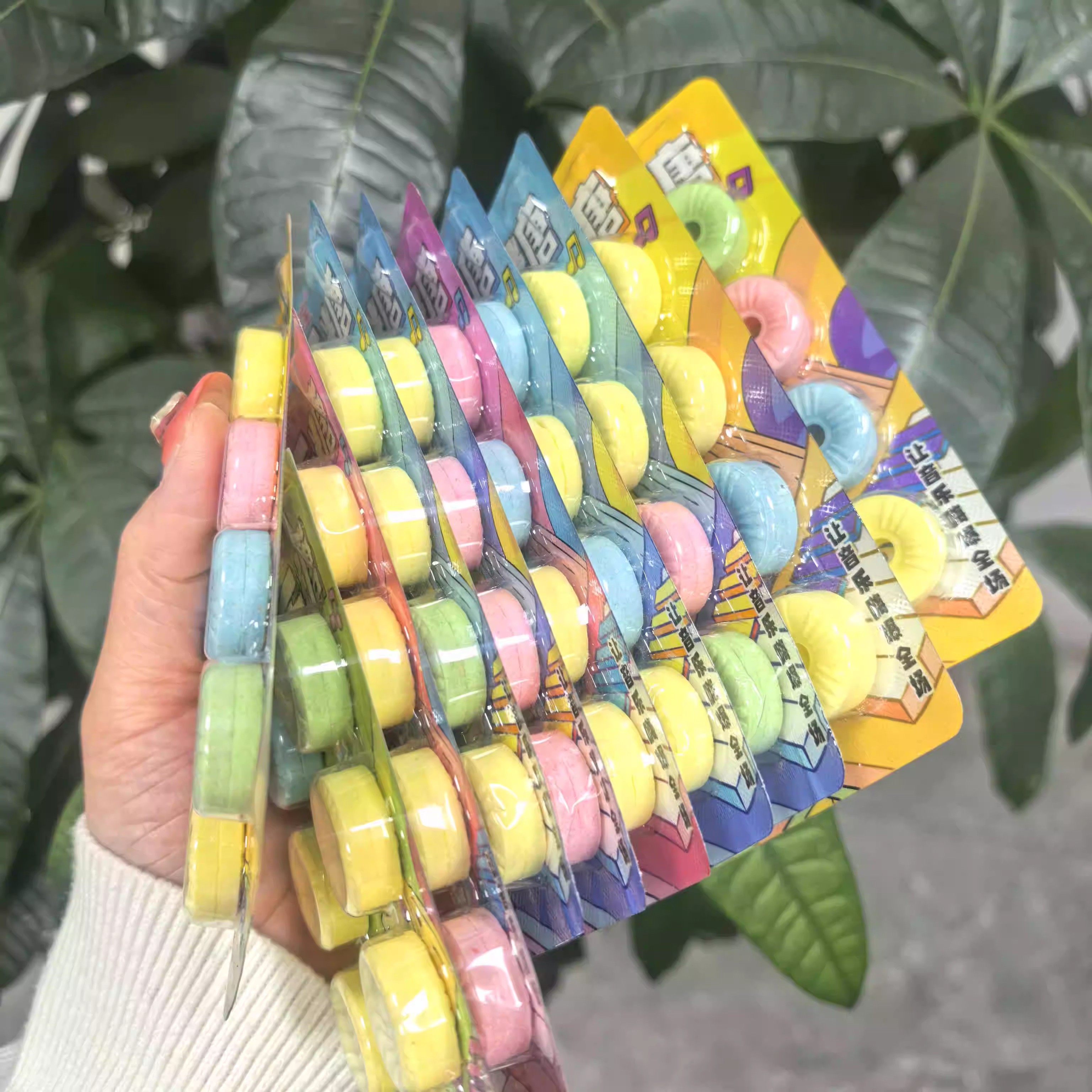 网红颜值音乐口哨糖8090童年怀旧儿童小零食品吹哨子糖果