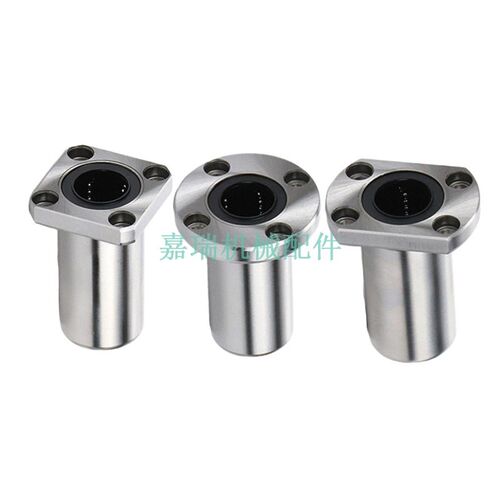 精密中型圆法兰直线轴承LMF01/02-d6 d8 d10 d12 d16 d20 d25 d30