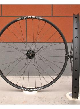 轱辘哥koozer350/450花鼓120响太阳sd37/42车圈sapim辐条山地轮组