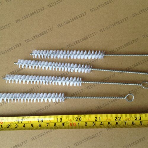 长约20cm 直约径12mm 细小 管道刷 小型 硬毛 塑料 毛 试管刷