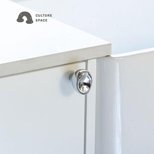 造就工间 覆古简约拉手 铜制Q版金元宝型柜门抽屉衣柜把手整体橱