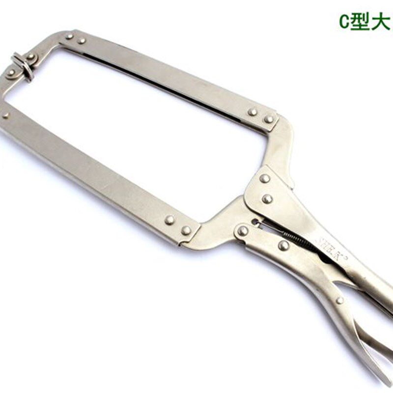 C型大力钳加长c型钳d型钳 快速钳 快速夹圆木榫定位钳夹持钳专用