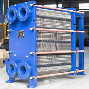 BR换型304不锈钢板式热器各型号板拆卸工业制冷却冷器泳池可水循