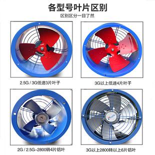 轴流风机厂道UAN式工车间排风设备SF工业排气大风扇九洲风量通管