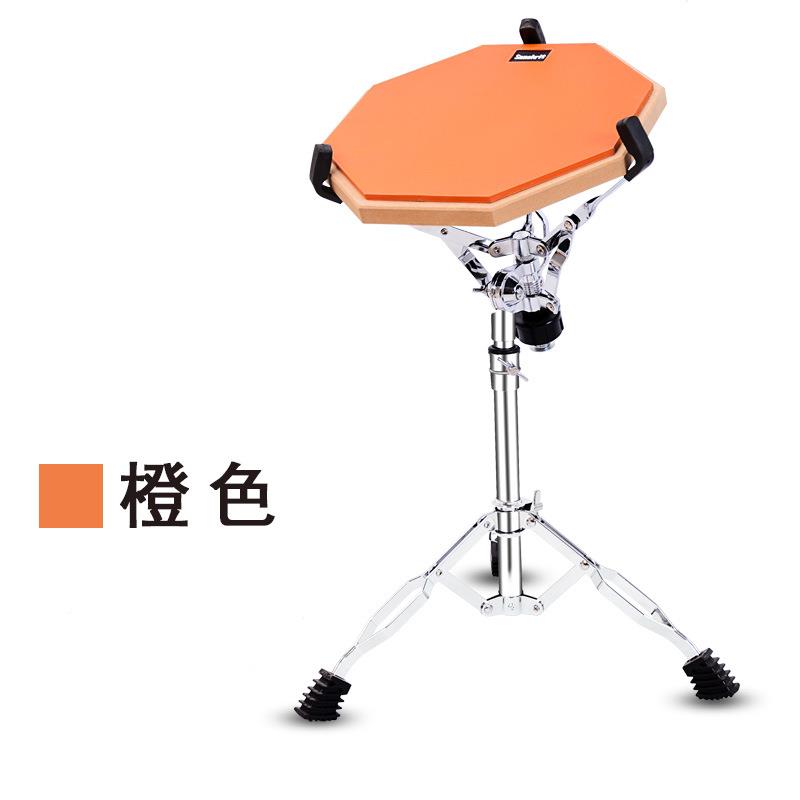 2垫寸哑鼓垫8寸哑鼓1练习板天然橡胶套哑鼓ILJ装电镀双腿支架