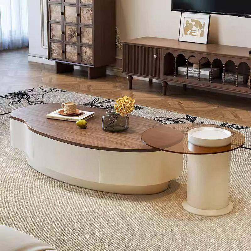 法式中古胡桃简LNY木芒果几客厅家用茶极现代轻奢复古实木新风款,电子元器件市场,其它元器件,淘宝优惠券,粉丝福利购,淘宝优惠卷