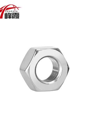 01不锈钢细牙角螺981母优惠M价格/螺帽/六薄螺母M8M10M1214M16现2