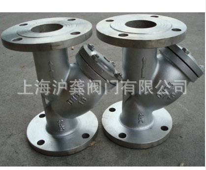 304不锈钢Y型法兰过滤器