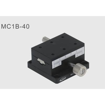 高微明铁款无品牌/尾槽鸠尾调滑台C1B-40齿轮齿M条驱动型位移燕平