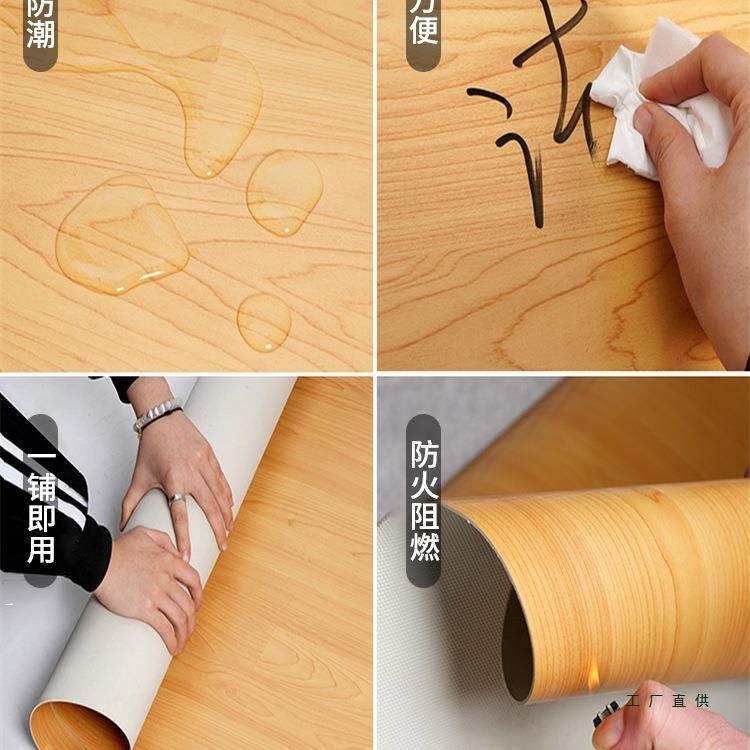 p革vc地板厚加耐磨防水滑水泥地直接防铺脚F5M6H85T垫家/商用工程