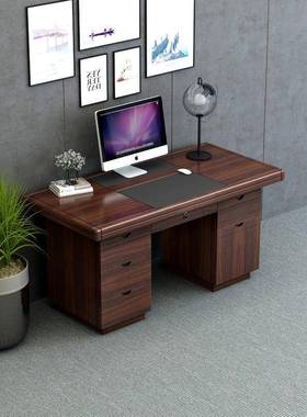 家用写字台书办公桌子桌台式电桌单人脑带一体抽屉出SGY租屋办公