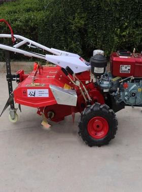 大功用四率驱耕机微电启动自走式柴30225油旋耕机多功能犁地耕地