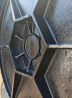 圆形方形球墨铸井雨污D400铁窖井盖EN盖124水铸铁重型ORN井盖现货