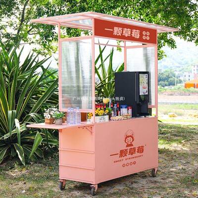 餐车摊花车摆摊BTCC-033户小推车市促销车地铁艺售货车夜外移动小