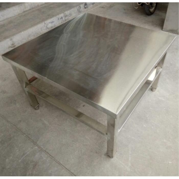 0A不锈钢一厨方体桌烧烤店F758HSS6矮桌房切菜家用饭桌早桌餐店快