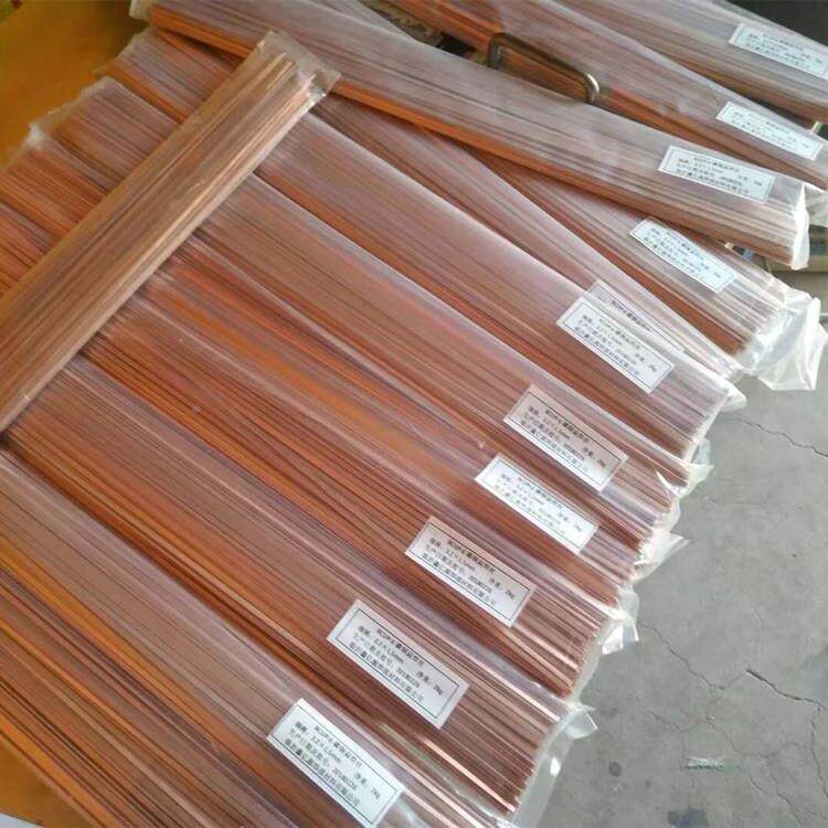 磷条园形铜NTE直径1.2-4.0磷铜扁焊条1.3*3.2*500焊焊条T227T铜10