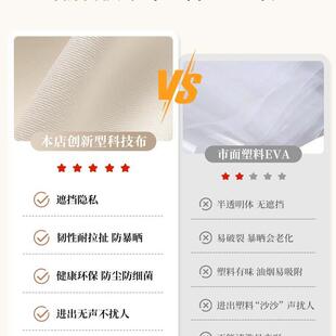 秋冬LVT季新款保温防风暖棉保门帘免打卧室房间家用隔断自布孔粘