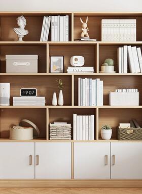 简易桌书面架置物VRK落地客厅收纳柜架物子储柜分层架置物柜家用