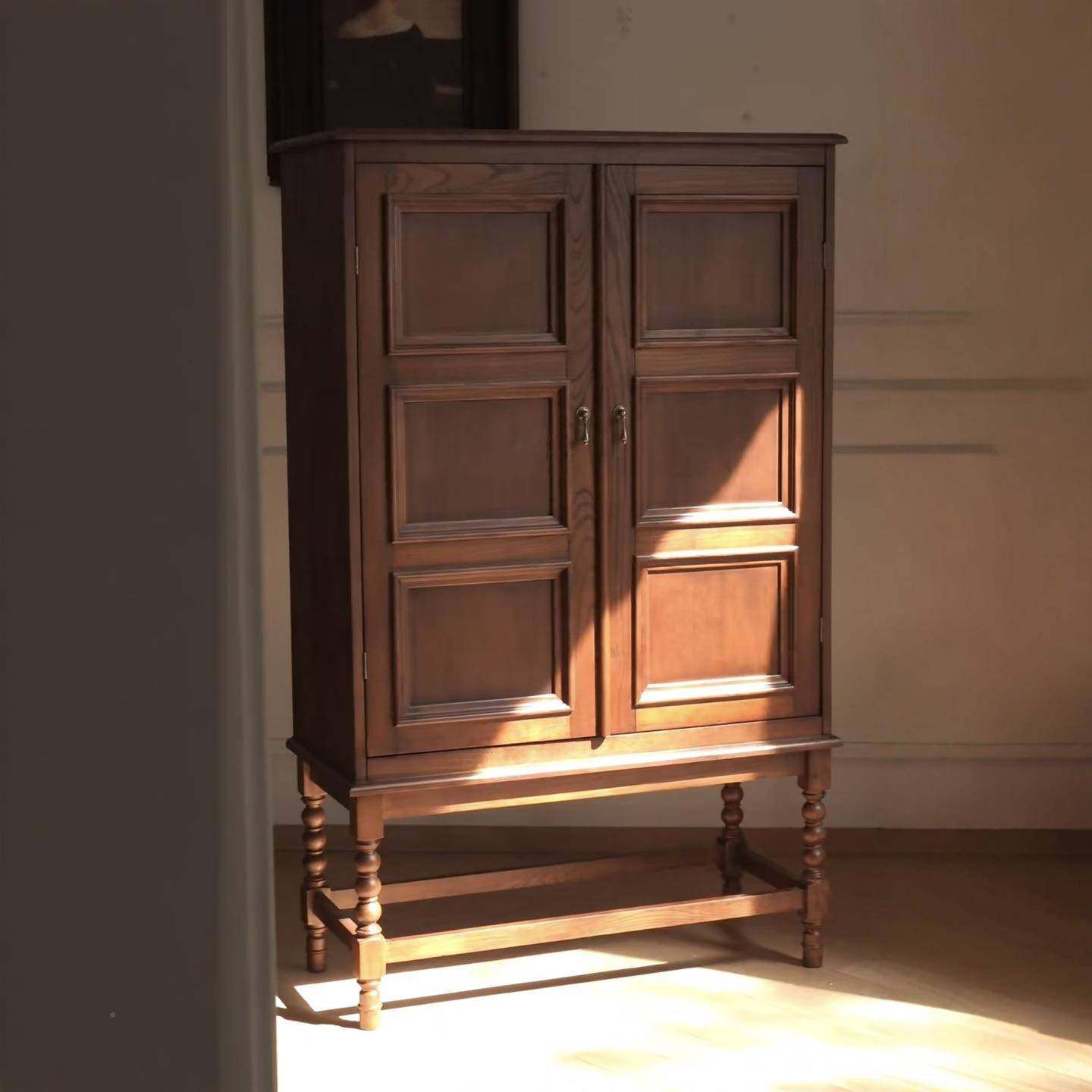 多格方块美式柜复古实木储书物子家用柜玄关客厅房收纳书立柜中古,住宅家具,斗柜,淘宝优惠券,粉丝福利购,淘宝优惠卷