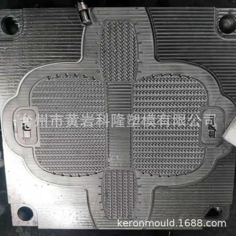 厂家注塑折叠镂空购物篮模具定制
