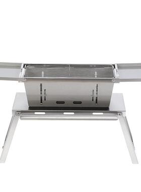 厂家折叠烧烤架不锈XNDB钢户外烤露营烤B肉架木炭Q烧烤架架现货