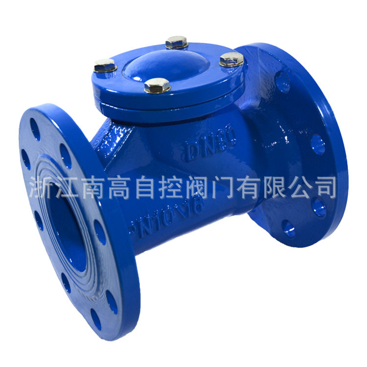 南高阀门轨道球型止回阀耐腐蚀