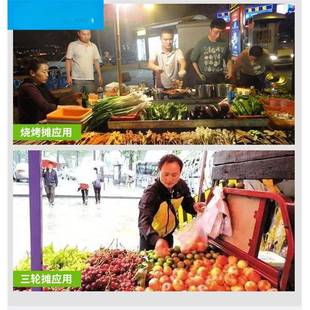 灯见描述市d灯摆果摊生鲜灯水地摊充电三夜轮车新款 202512v可调色