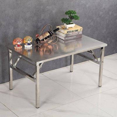 夜市不锈钢折叠桌便携NZX式烧桌户外子摆摊市商用夜简易烤餐桌小