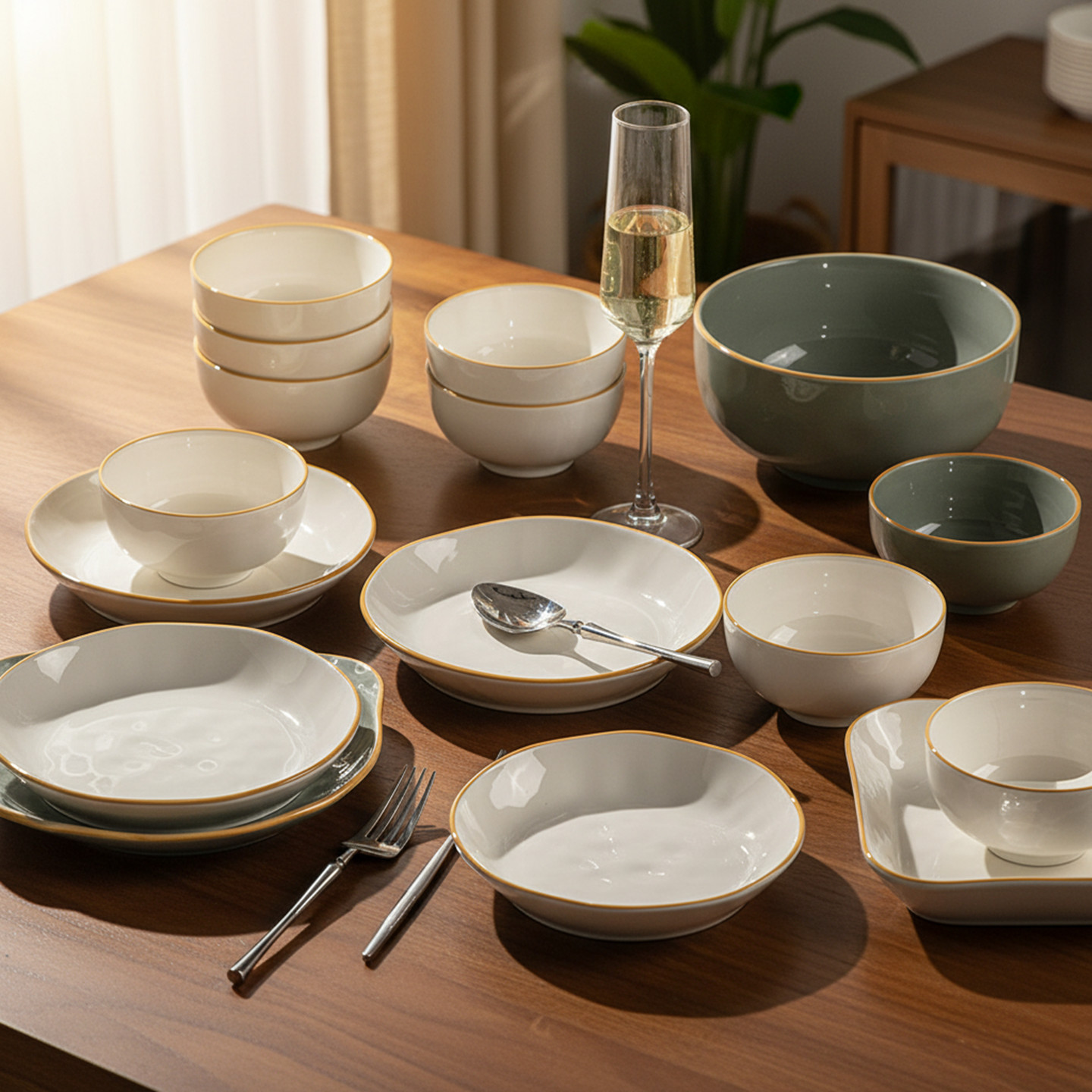 2025新款景德镇高级感餐具套装