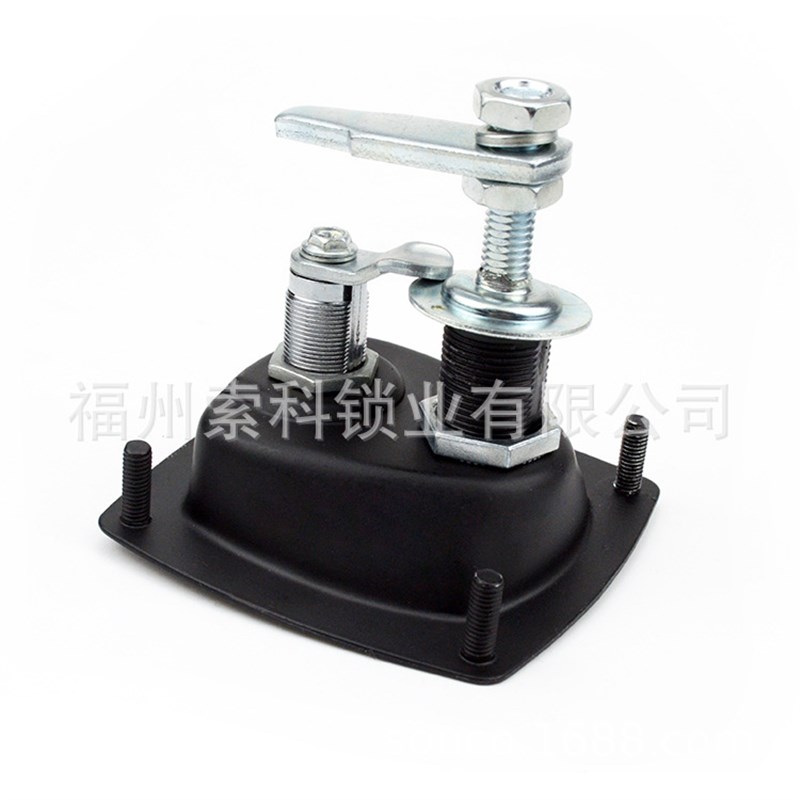 工程车汽车门方锁机罩锁迫紧面板锁 压缩迫紧机械锁面板锁MS858C