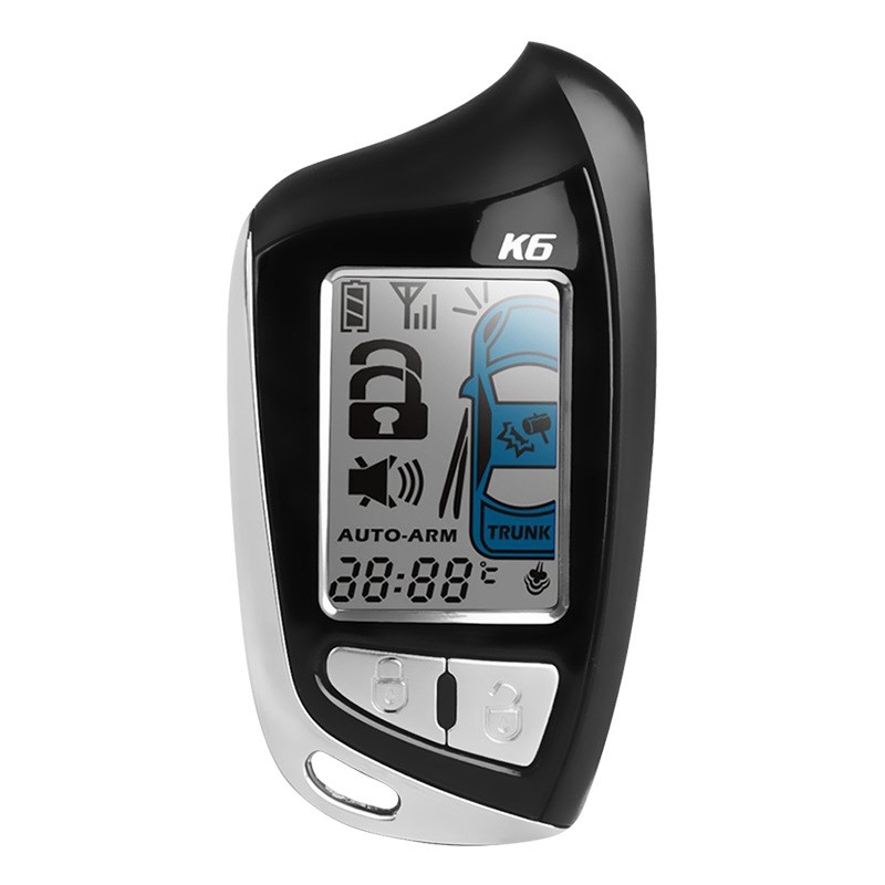 汽车防盗器套装 蜂鸣器双向液晶显示屏原车遥控钥匙防盗指示器