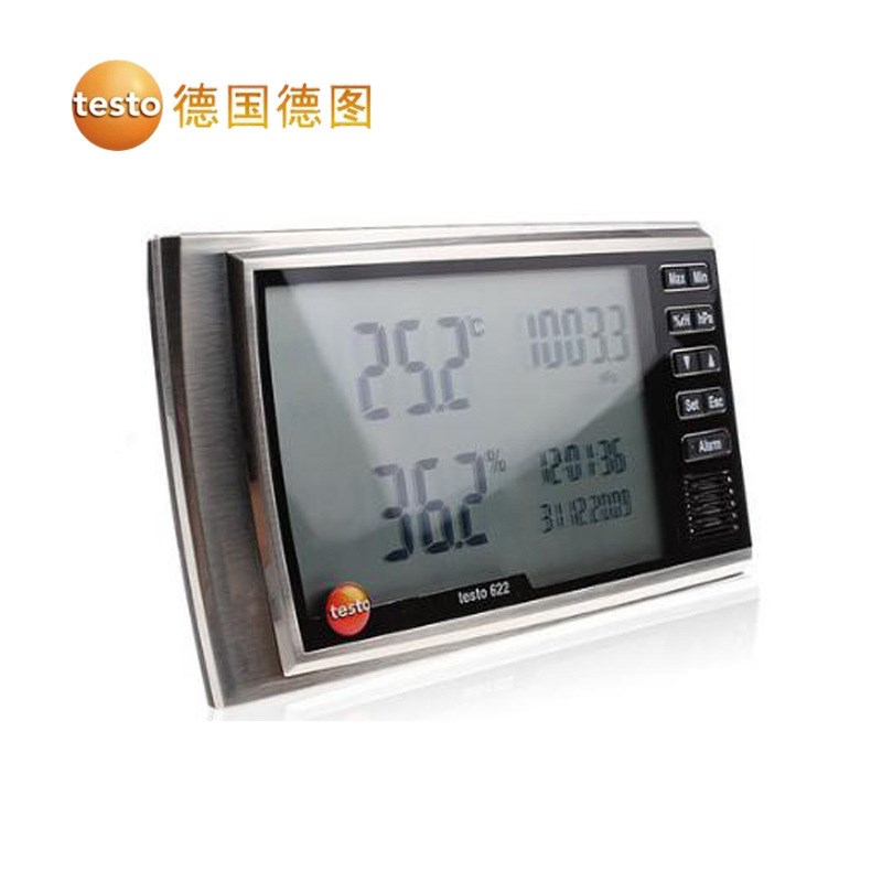 德图testo622 数字高精度 温湿度计 工业实验室温湿度 大气压力表