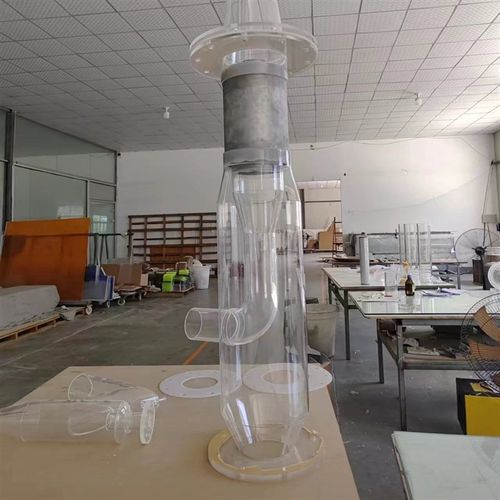 亚克力大型圆管实验装置 透明有机玻璃实验仪器精细加工