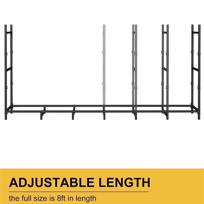 户外木柴架,升级原木存储架壁炉柴火存储架火柴架储存堆架木桩架