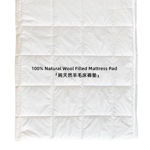 日式纯羊毛床垫 澳洲羊毛垫100棉褥单双人酒店席梦思床垫保护垫
