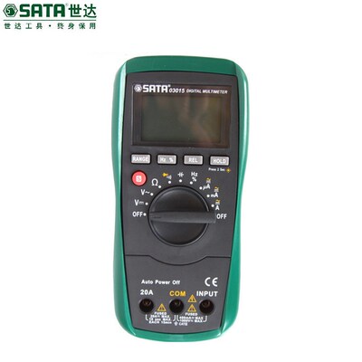 SATA/世达 五金工具 03017 03015带温度测量数字万用表
