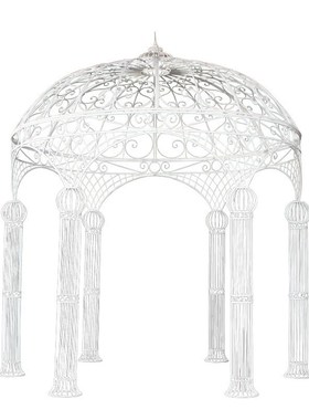 美陈户外草坪大摆件公园花园白色蒙古包气球派对活动现场布置道具