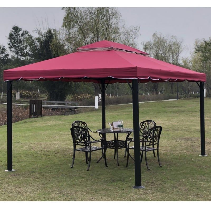 罗马篷户外遮阳棚雨棚大型广告四脚摆摊罗马帐篷庭院花园凉亭