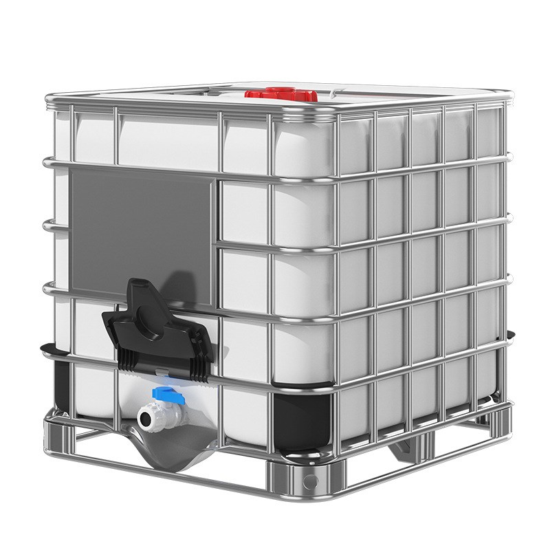 加厚吨桶集装车载吨桶化工塑料桶加大水桶长方形1000升油桶DN150