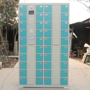 商场电子手机存包柜 40门手机寄存储物柜  员工手机存放柜厂家