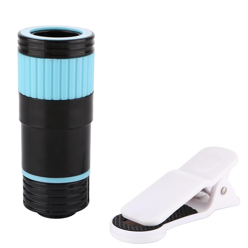 厂家直销8倍手机拍照望远镜户外便携高清高倍外挂镜头单筒