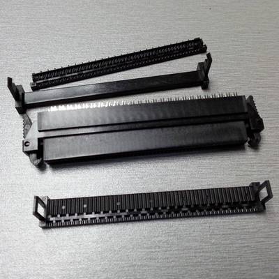 全塑SCSI100PIN压排式牛角插头连接器 现货全塑SCSI100PIN公插件