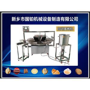 大米嘎巴大列巴制作设备全自动切断蛋卷机产量成本低