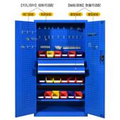重型工具储物具挂柜板车多层间五金收纳箱汽修双开门工具收412工