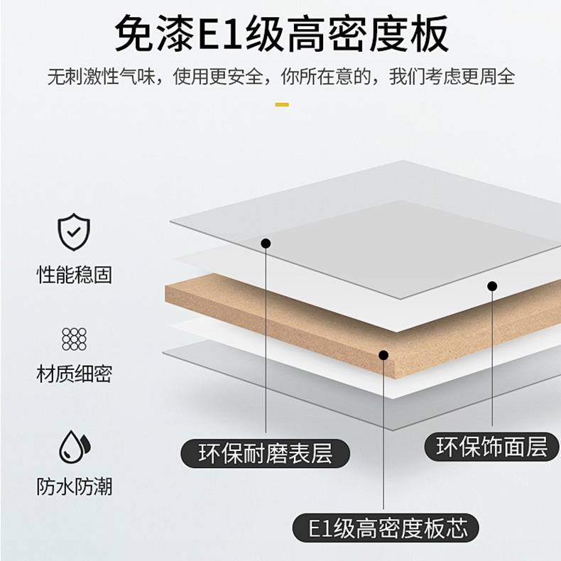 衣柜家用卧室出租房用轻奢玻璃门储物柜简易组装大衣橱柜子