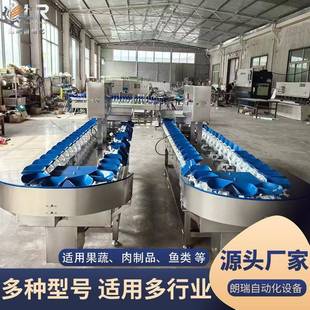 全自水产重动量分选机鸡爪级设备XYL海参小龙虾分自动称重分级机