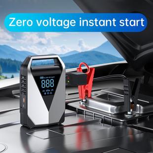 ［L12汽车应425急启电动便携车载D充气］泵一体机多功能搭宝大容