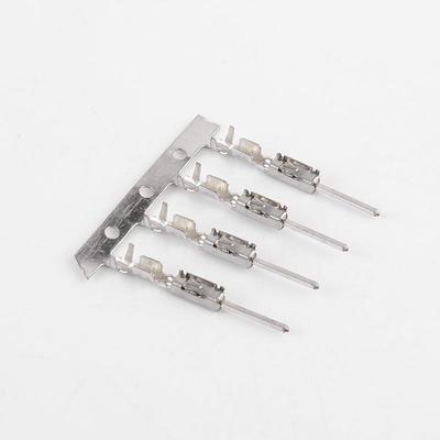 963716-1汽车线束接插件片插形连接器插件端IDI冷压接线头子